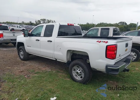 2019 Chevrolet Silverado 2500Hd Wt из США, поврежденный, VIN 2GC2KREG2K1241773